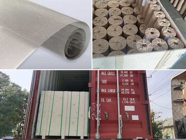 Fine 325 mesh 45 micron stainless wire mesh China Manufacturer